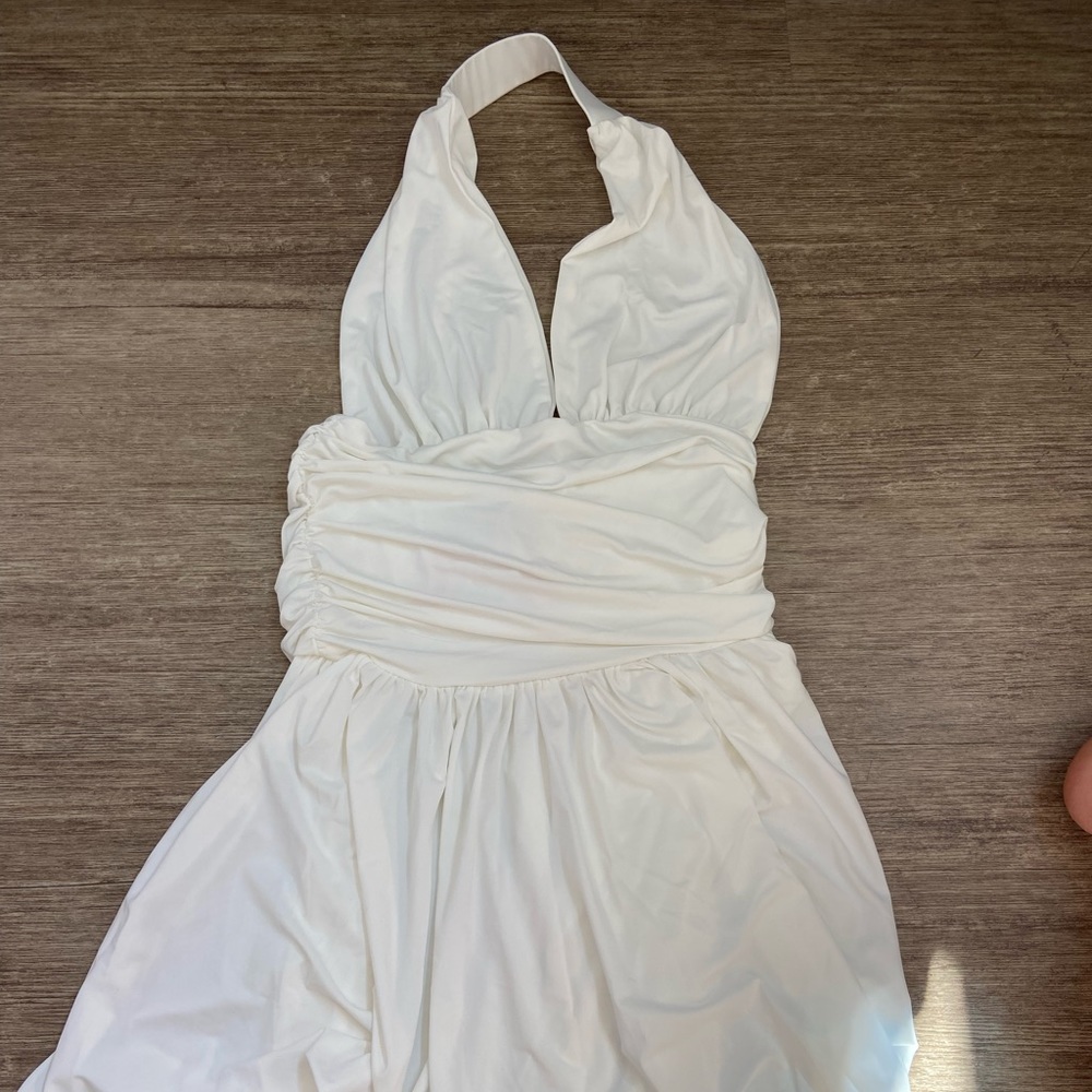 Edikted icon open back asymmetric dress